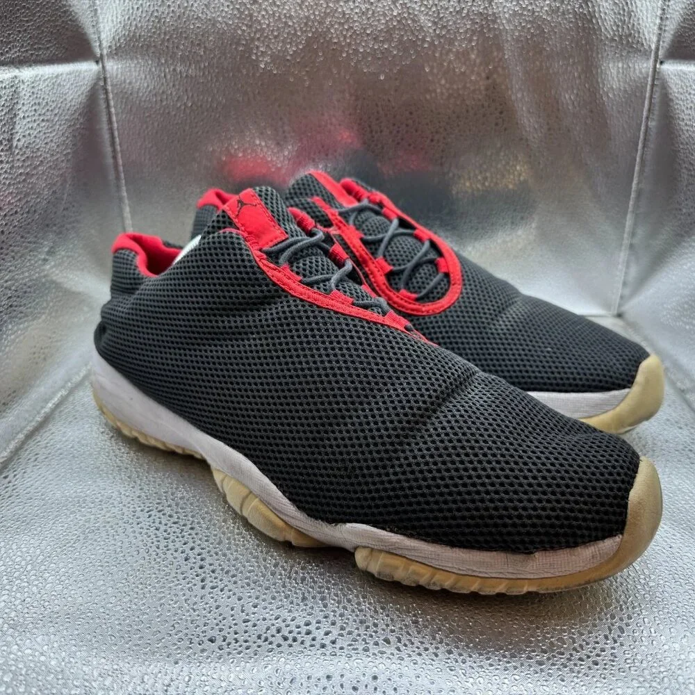 Size 13 Nike Air Jordan Future Low Black Mens Athletic Sneakers‎ 718948-001